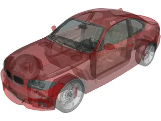 BMW 135i Coupe [E82] (2009) 3D Model