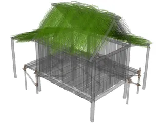 Bungalow 3D Model