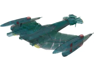Star Trek Klingon 3D Model