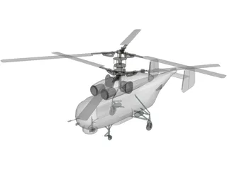 Kamov Ka-27 3D Model