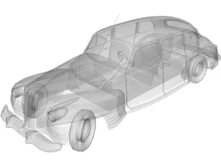 ZIL ZIS 110 (1945) 3D Model