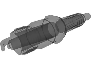Sparkplug 3D Model