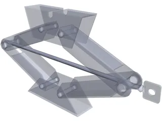 Car Jack 3D Model