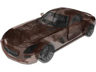 Mercedes-Benz SLS AMG 3D Model