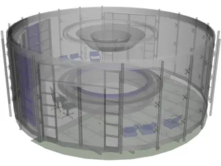 Council Chamber 3D Model