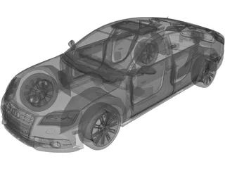 Audi A7 Sportback (2011) 3D Model