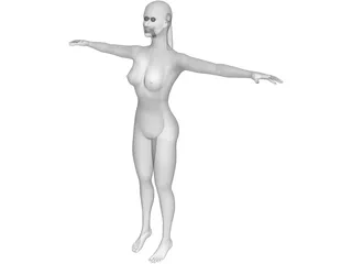 Girl 3D Model