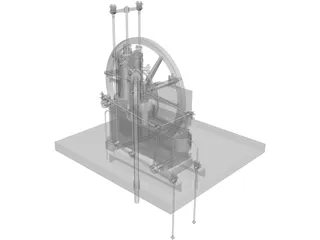 Watt Machine 3D Model