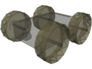 Marvin Survey Robot 3D Model