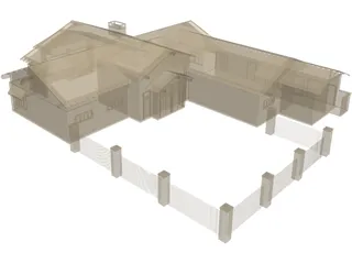 Clubhouse Crafts Style 3D Model