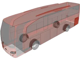 Mercedes-Benz Travego (2011) 3D Model