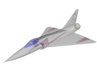 Dassault Mirage 3D Model