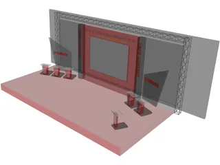 Stage 3D Model