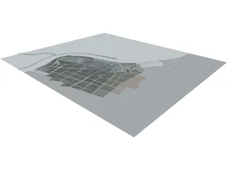 Seaport 3D Model