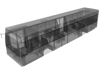Van Hool A300 Bus Body 3D Model