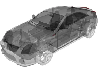 Cadillac CTS-V Coupe 3D Model