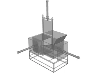 Garbage Machine 3D Model