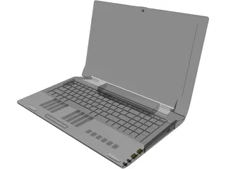 Asus Laptop 3D Model