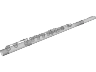 Flute 3D Model