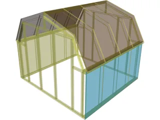 Cabana 3D Model