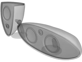 Speakers 3D Model