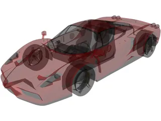 Ferrari Enzo (2002) 3D Model