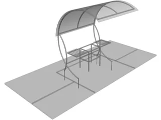 Barbecue 3D Model