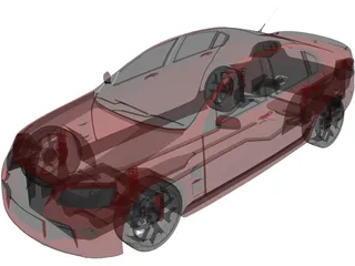 Holden Commodore HSV 3D Model