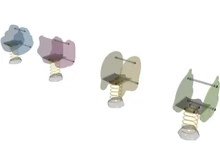 Ride for Children 3D Model