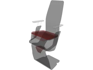 Tietz Modern Chair 3D Model