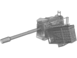 MK19 Grenade Launcher  3D Model