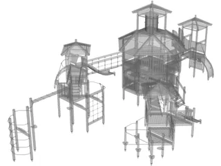 Children Playground 3D Model
