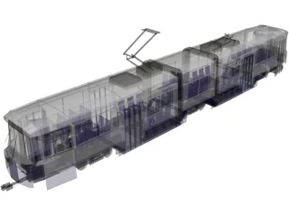 Streetcar 3D Model