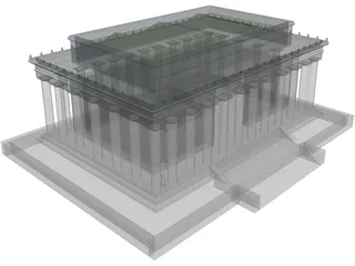 Lincoln Memorial 3D Model