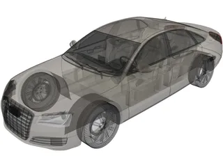 Audi A8 (2015) 3D Model