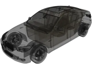 BMW 5-Series Gran Turismo (2010) 3D Model
