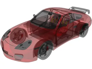 Porsche 911 GT3 3D Model