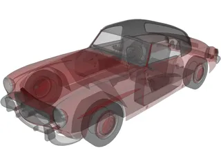 Mercedes-Benz 190SL (1955) 3D Model