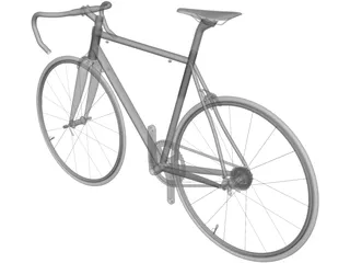 Road Bike 3D Model