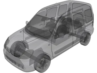 Renault Kangoo 3D Model