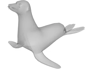 Sealion 3D Model