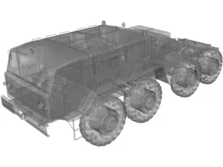 MAZ-537 3D Model