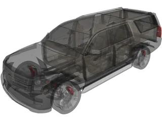 Chevrolet Suburban (2014) 3D Model